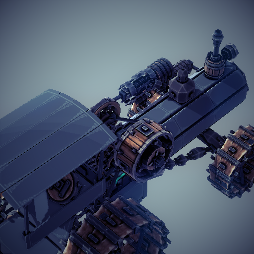 CASE steam traction replica preview