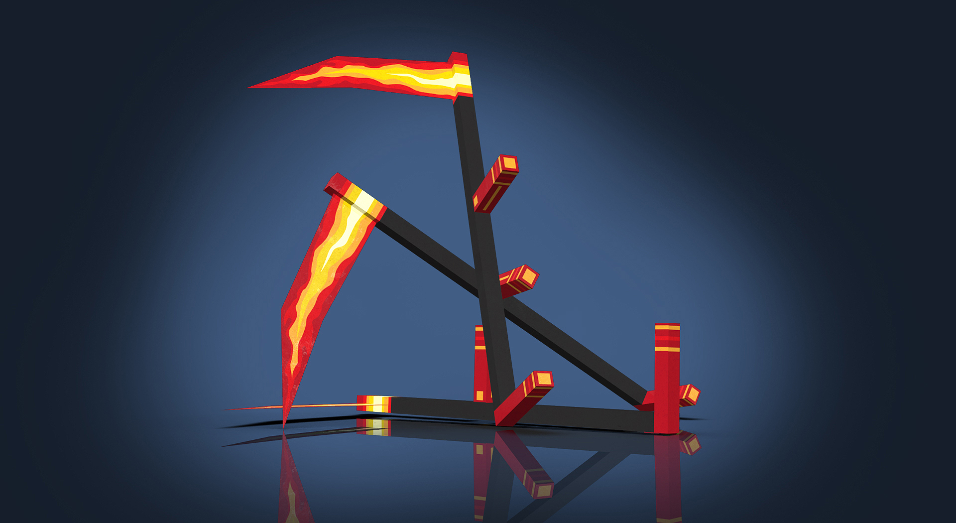 Red Flame Scythe