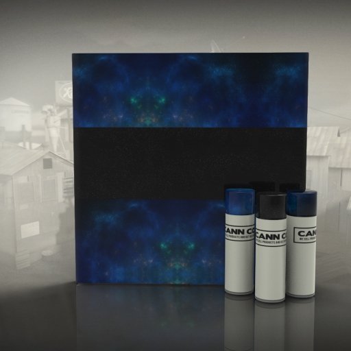 Blue Nebula War Paint