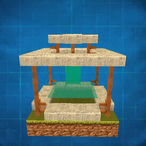 Mineral water fountain