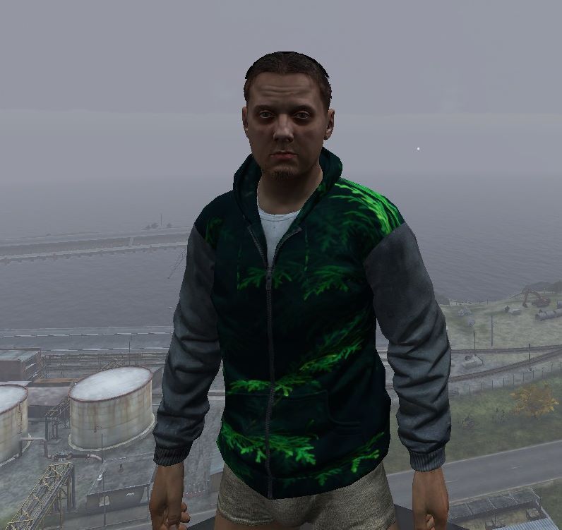DayZ Green Camo Hoodie