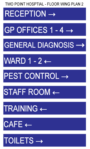 Hospital Floor Plan 2