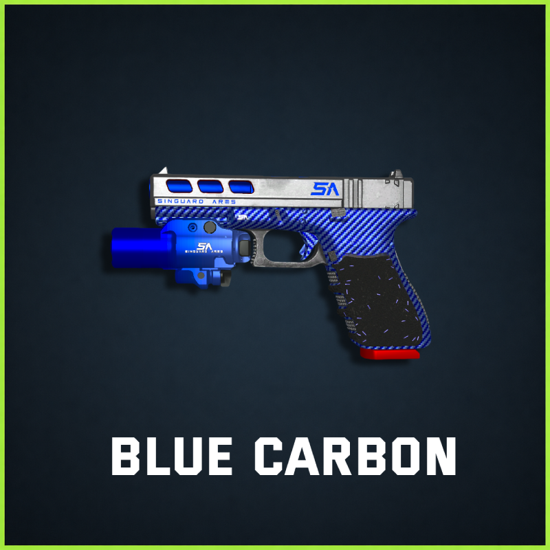 CoD: MW X16 Glock Blue Carbon