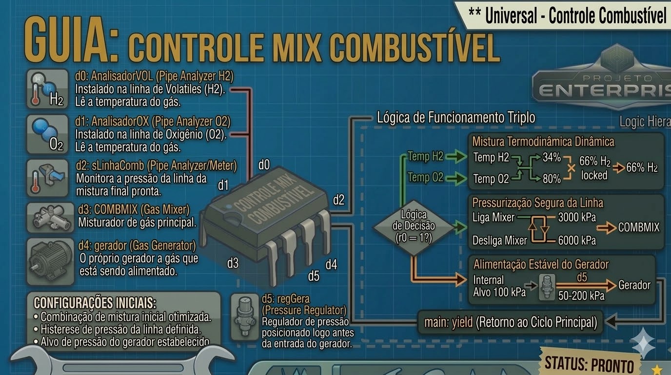 PROJETO ENTERPRISE - CONTROLE MIX DE COMBUSTÍVEL