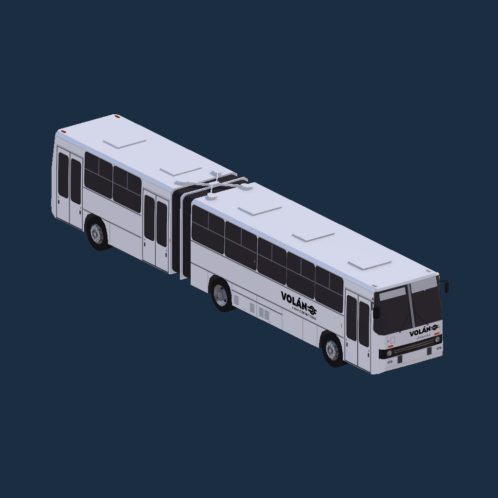 Ikarus 280.17 Volán logó (Fekete)