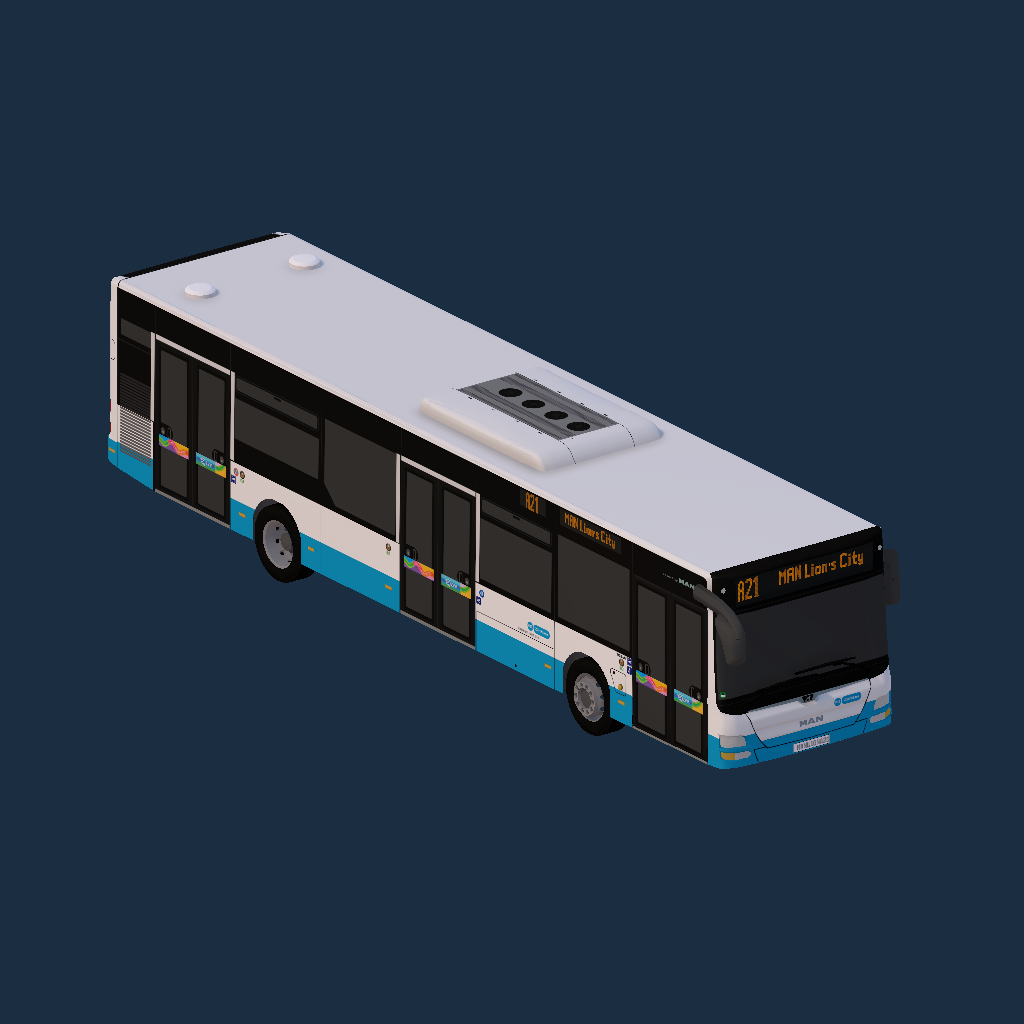 VBZ - Verkehrsbetriebe Zürich - MAN Lion's City (A21)