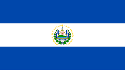The flag of Salvador