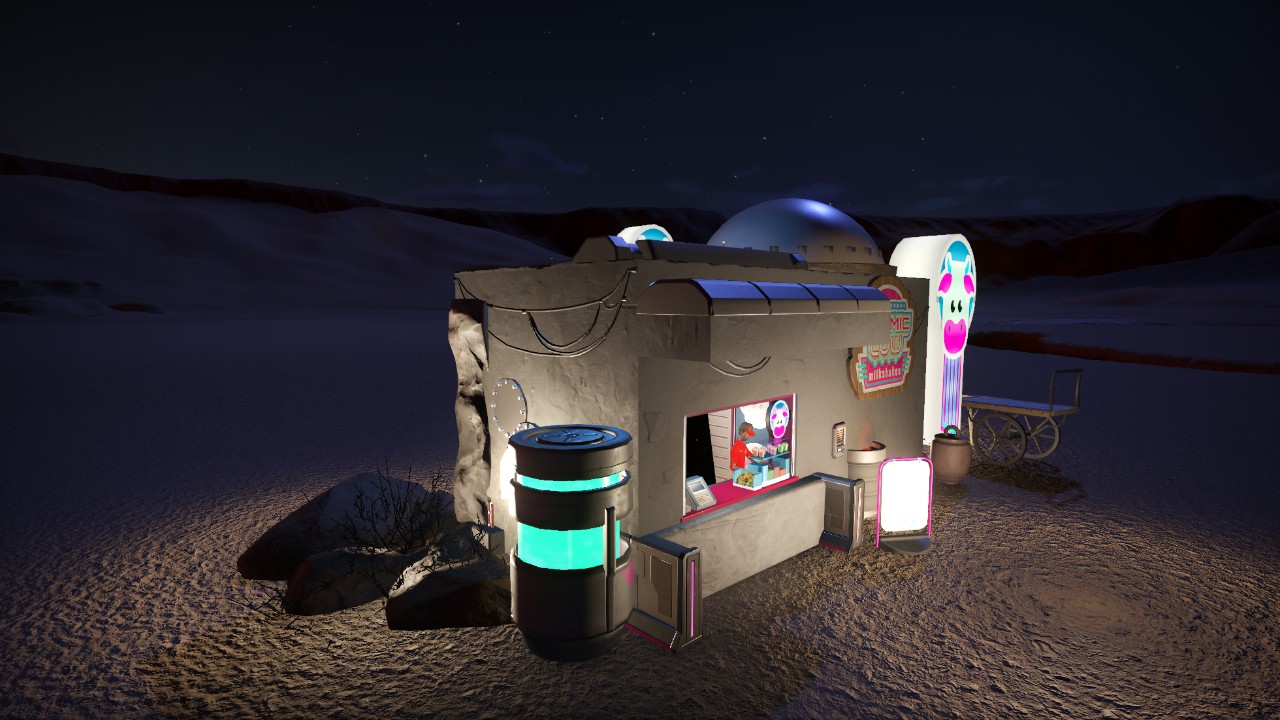Tatooine Cosmic Cow Milkshakes