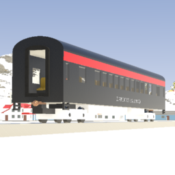 Zipperton Railroad 85' Coach