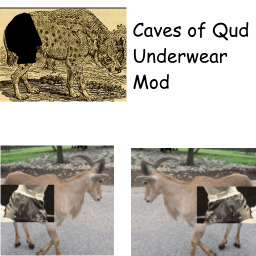 [Outdated]Caves Of Qud Underwear Mod