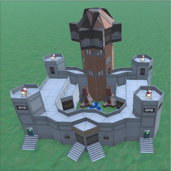 PVE Clan Base + Heli