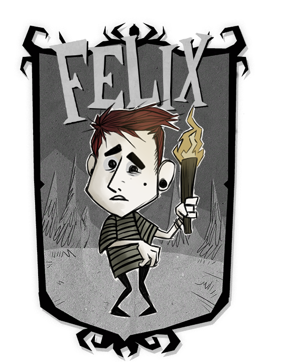 Felix the Worrier: Character Mod – Don't Starve Together Mod