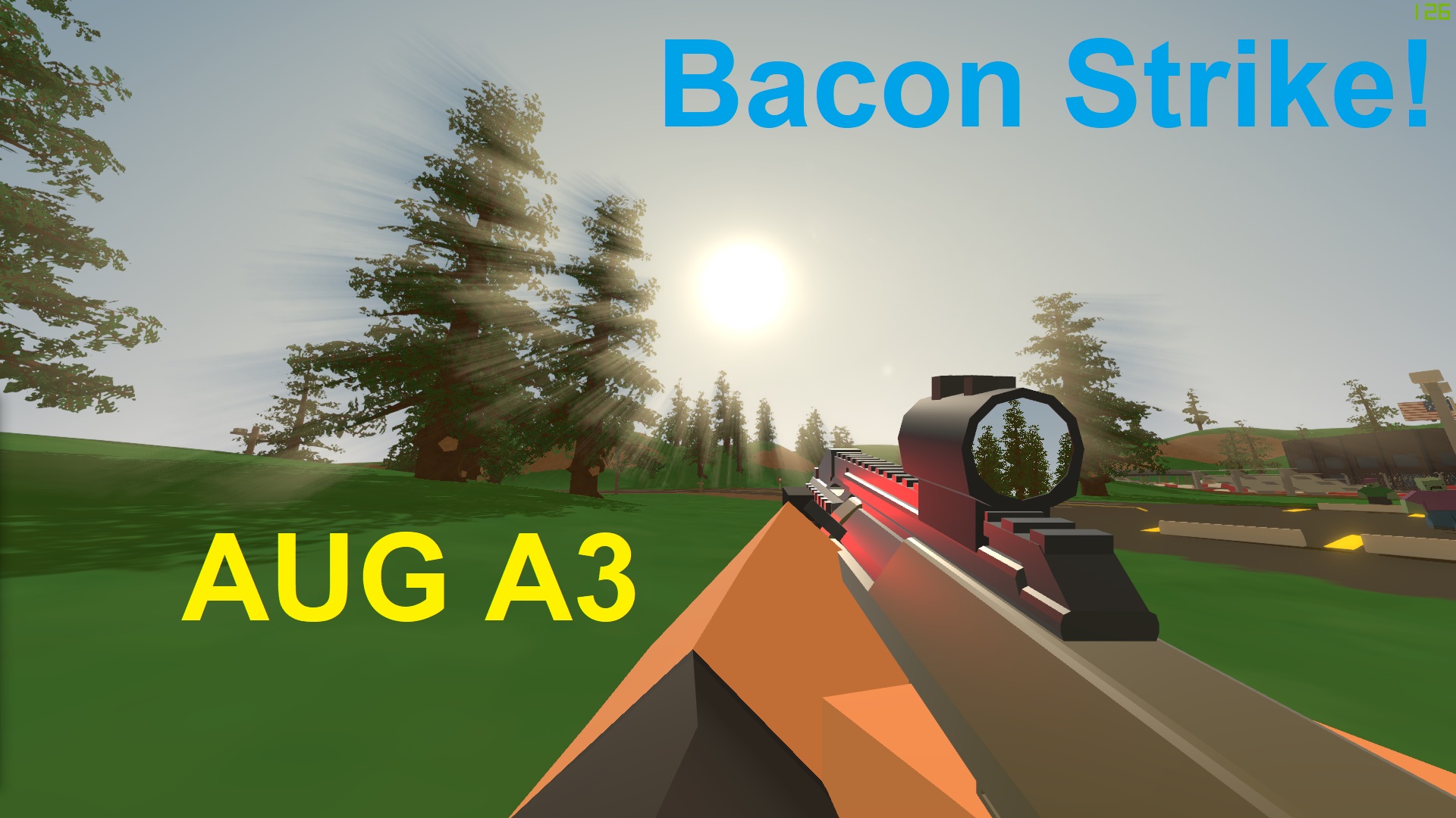 Aug A3 From Bacon Strike – Unturned Mod