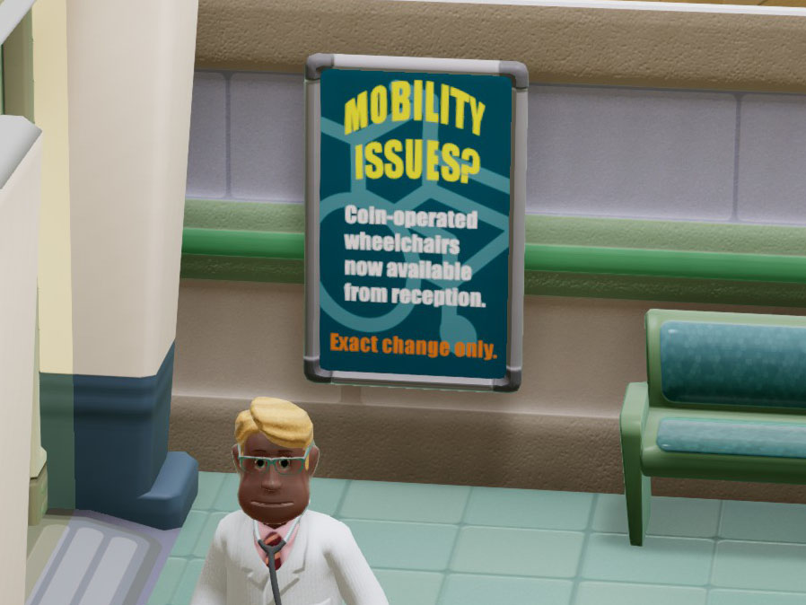 Mobility Assistance Poster