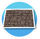 Red Stone Floor