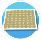 Gold Dotted Flooring
