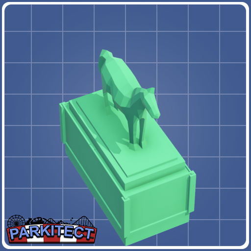 Copper Statue - Horse