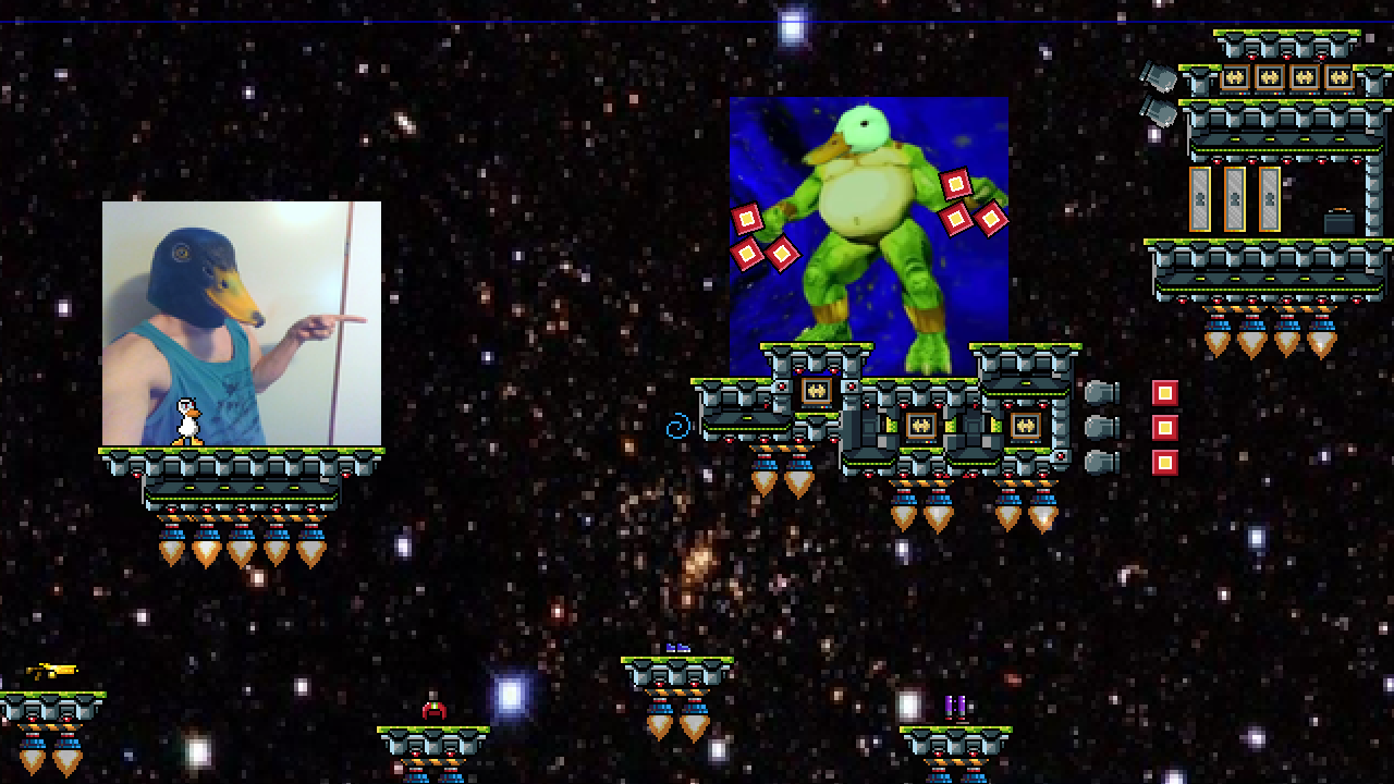 Deep space Duck Quest