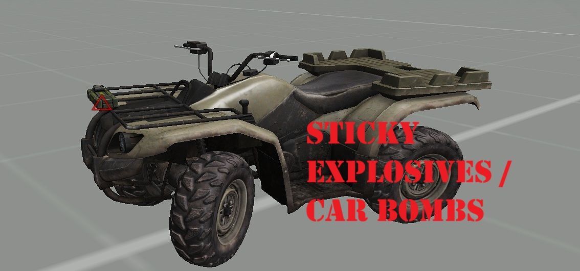 Sticky Bombs - Car Bombs - AT_Satchel (ARMAHOLIC REUPLOAD)