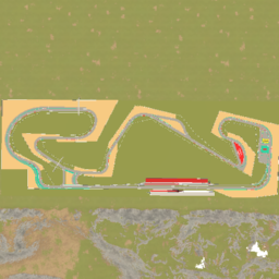Circuit de Barcelona-Catalunya Fictional Layout A 2022