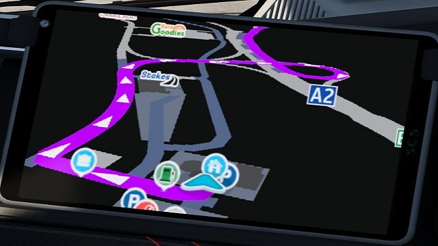 Waze colors for navigation [Purple] preview
