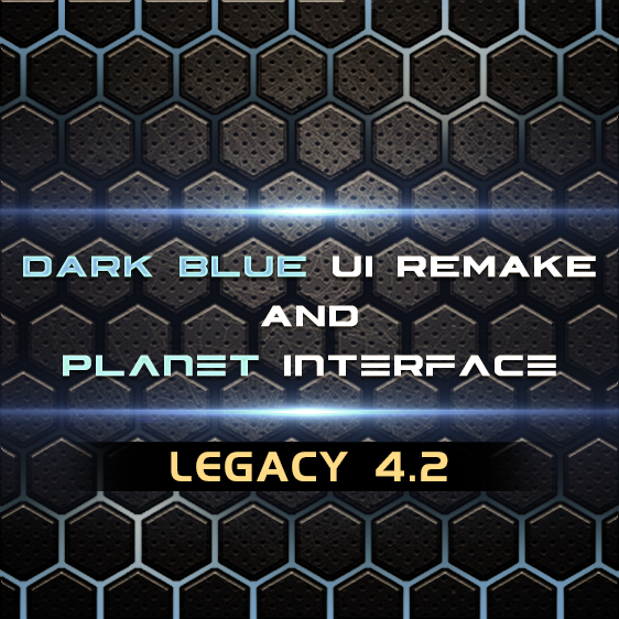 [v4.2.*] Dark Blue UI Series LEGACY