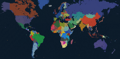 Modern World - Real Population Year: 2022 New Scenario