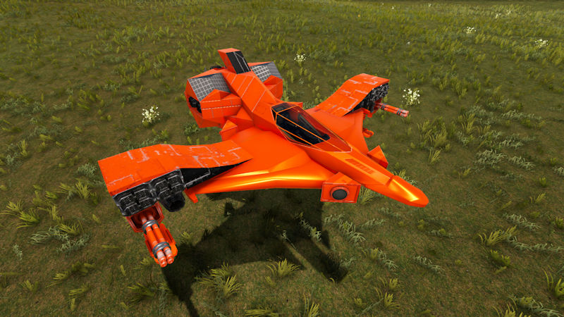 Orange Attack Ship (SV) preview