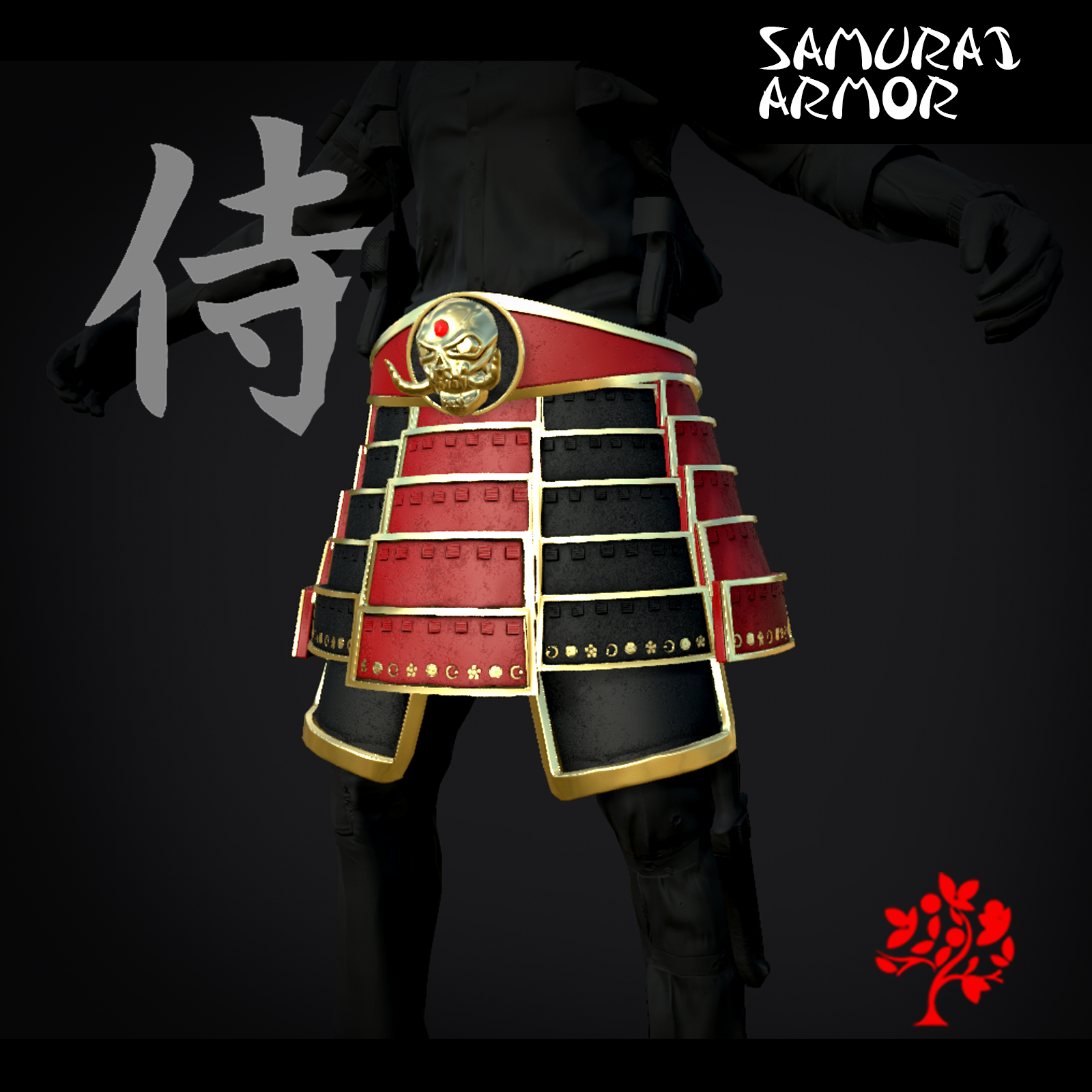 Samurai Armor Legs