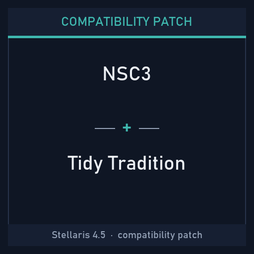 Compatibility Patch: NSC3 + Tidy Tradition