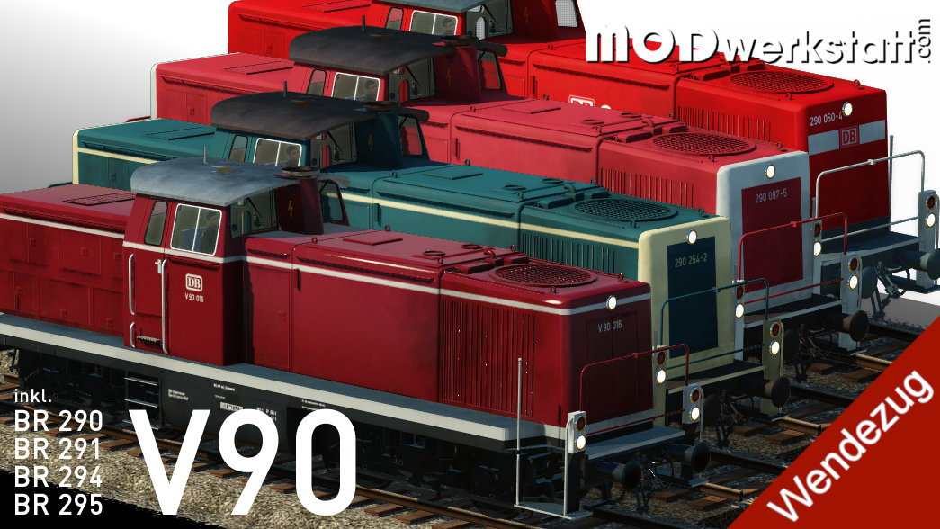 German V 90 | Class 290 / 291 / 294 / 295 / 296