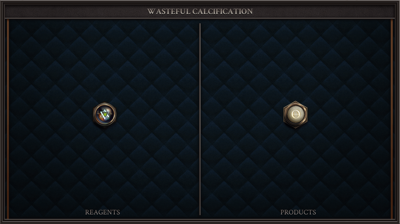 WASTEFUL CALCIFICATION (Production)