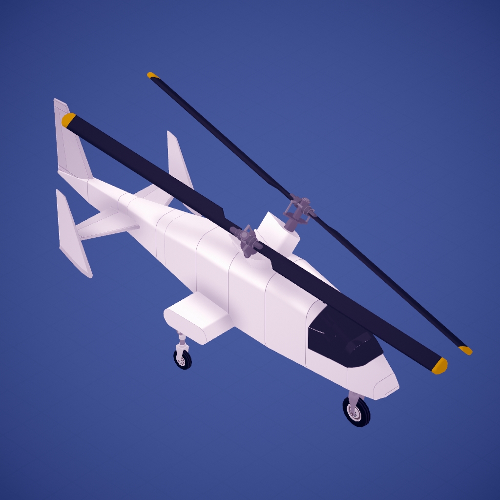 Intermeshing-rotor Helicopter