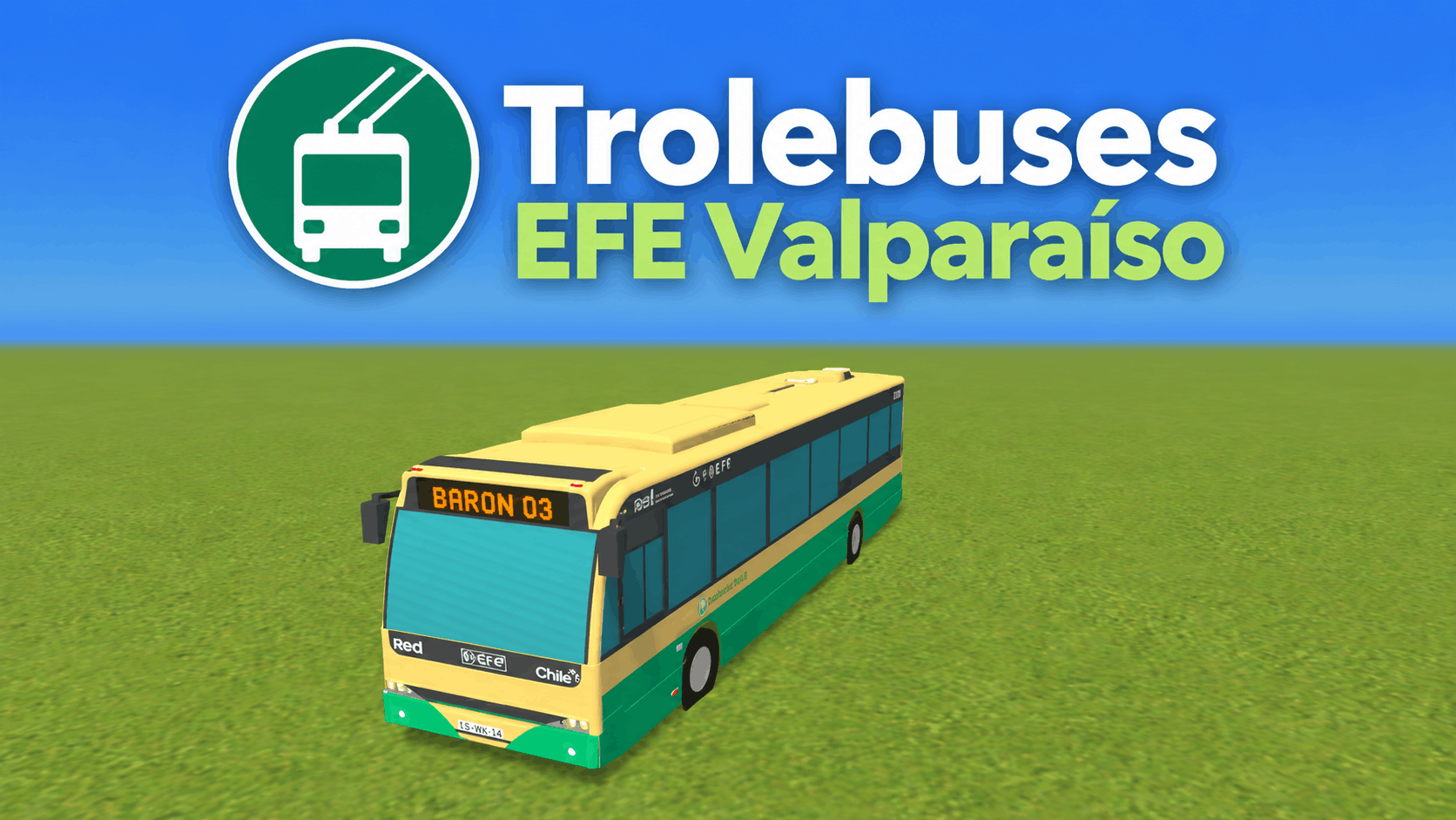Trolebus EFE Valparaíso Linea 3 preview