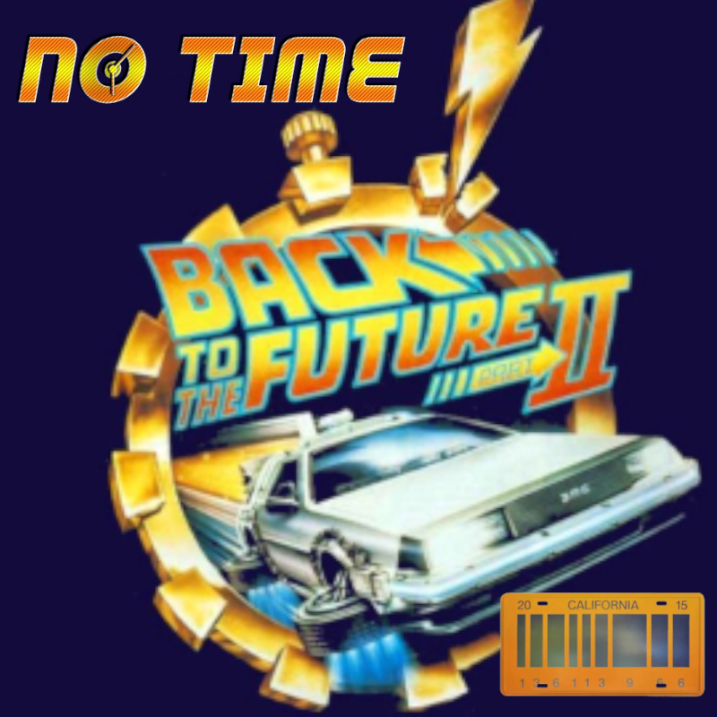 Delorean Time Machine (Back to the Future Part II)