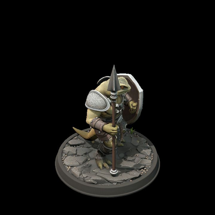 lizard folk warrior 2