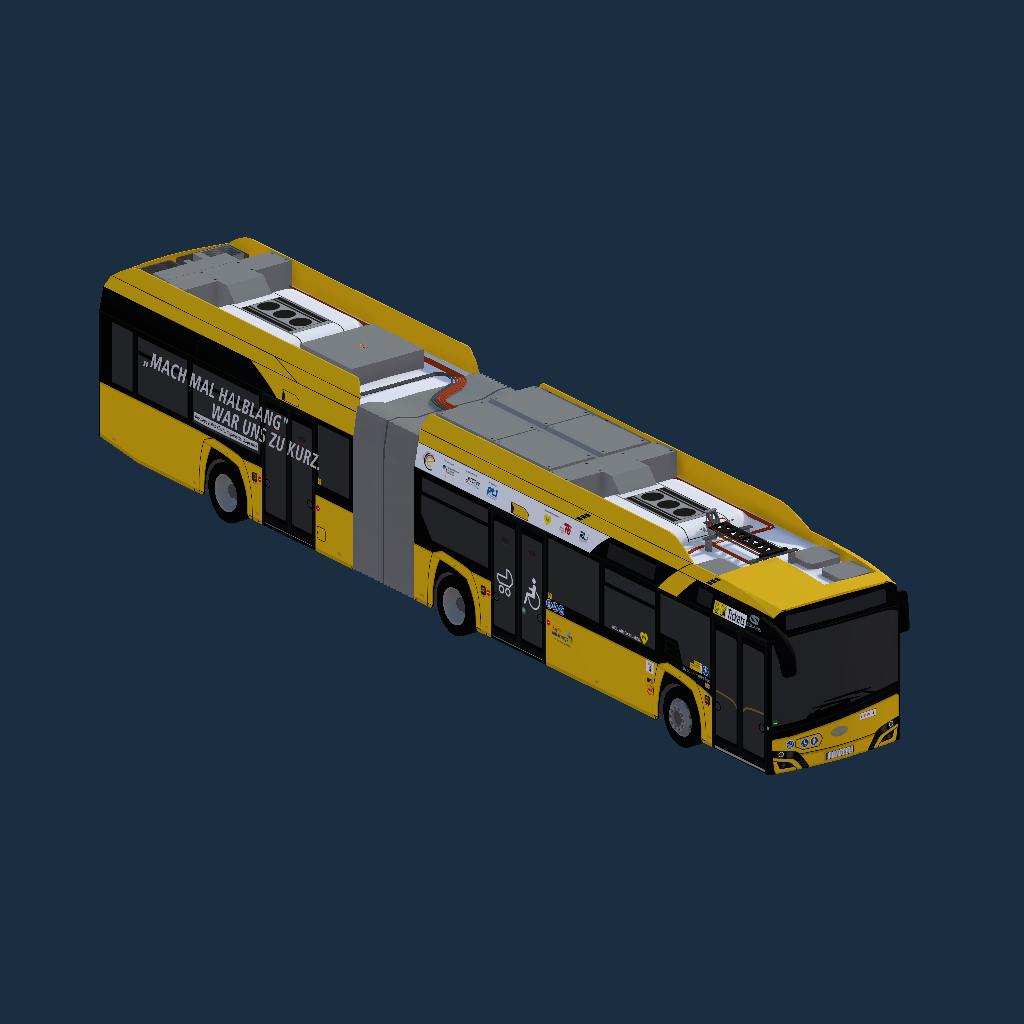 Solaris Urbino 18 IV Electric - BVG (‚‚MACH MAL HALBLANG WAR UNS ZU KURZ“)