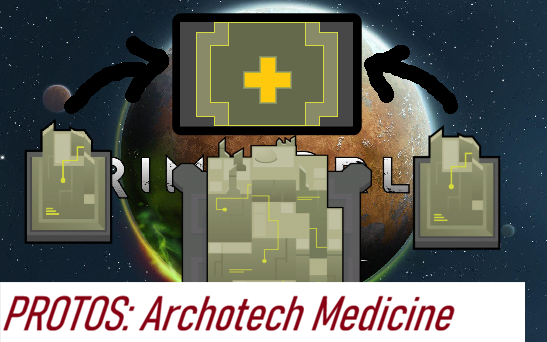 Protos Archotech Medicine mod preview for RimWorld