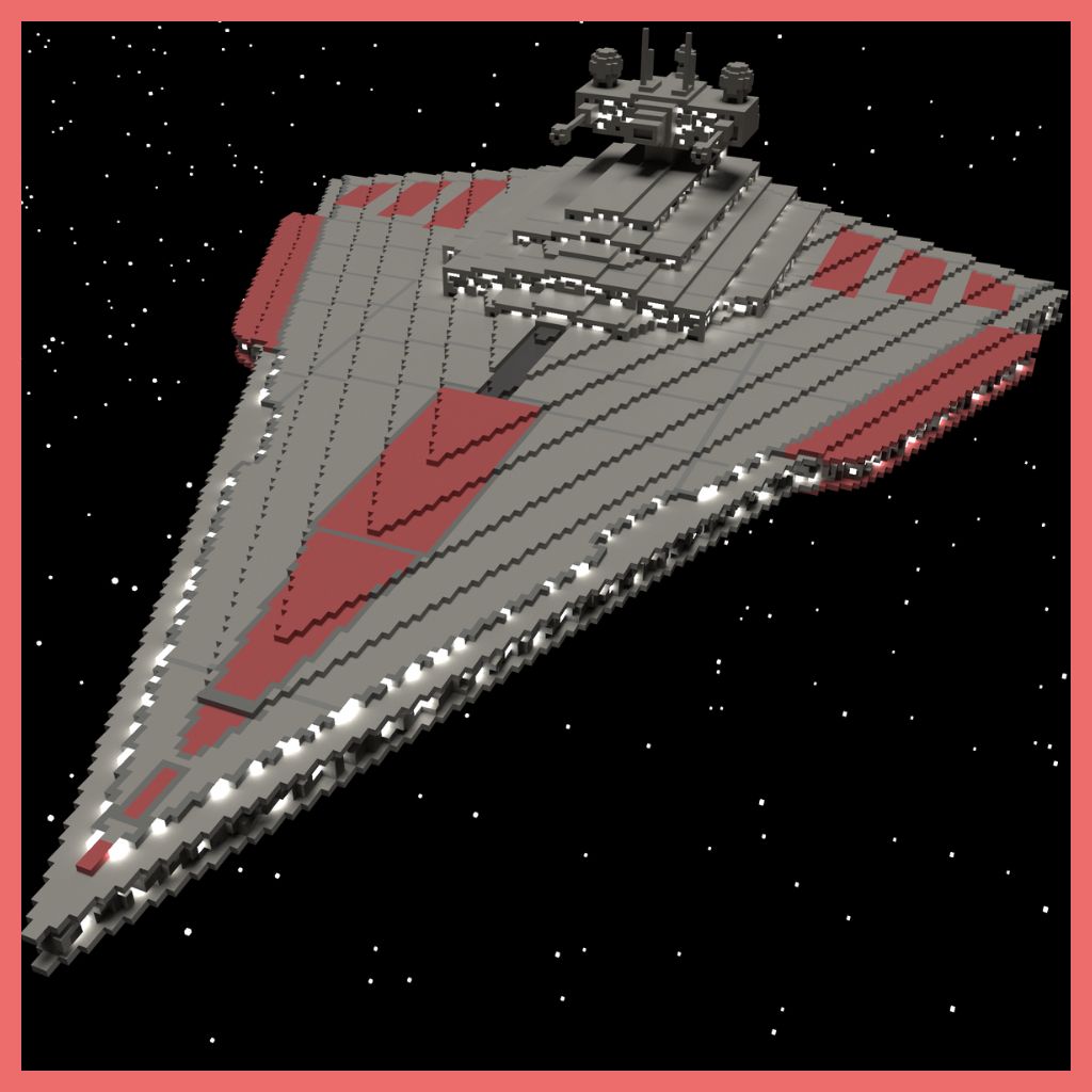 Star Wars Republic Victory-class Star Destroyer (1:40)