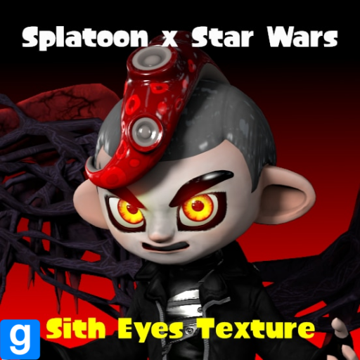 Splatoon X Star Wars Sith Eyes Texture