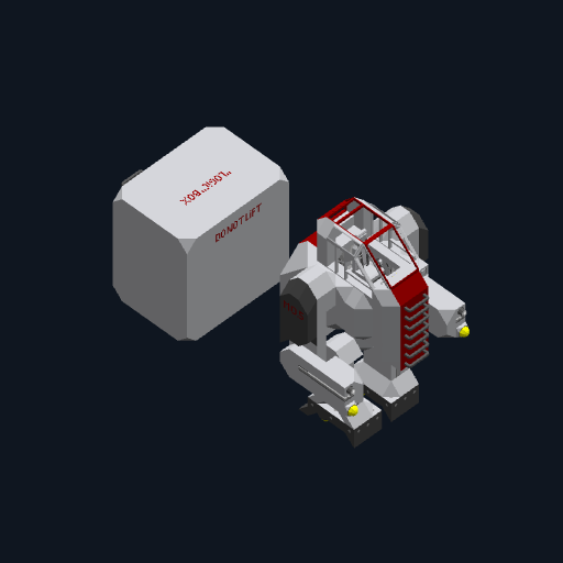 M0.5 Red Smurf Mech