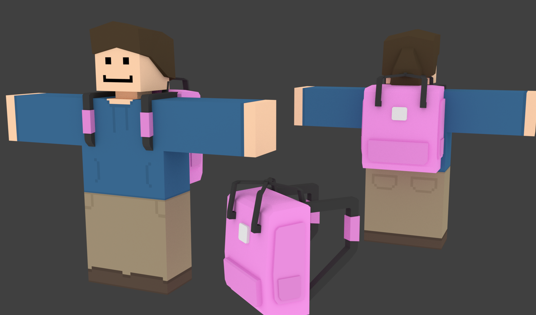 Girls backpack mod – Unturned Mod