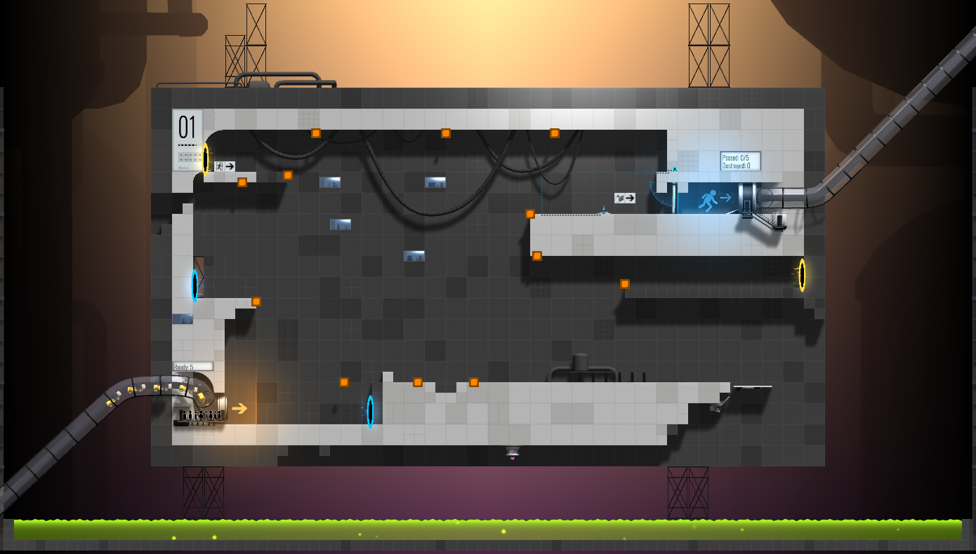 Abandoned test shaft