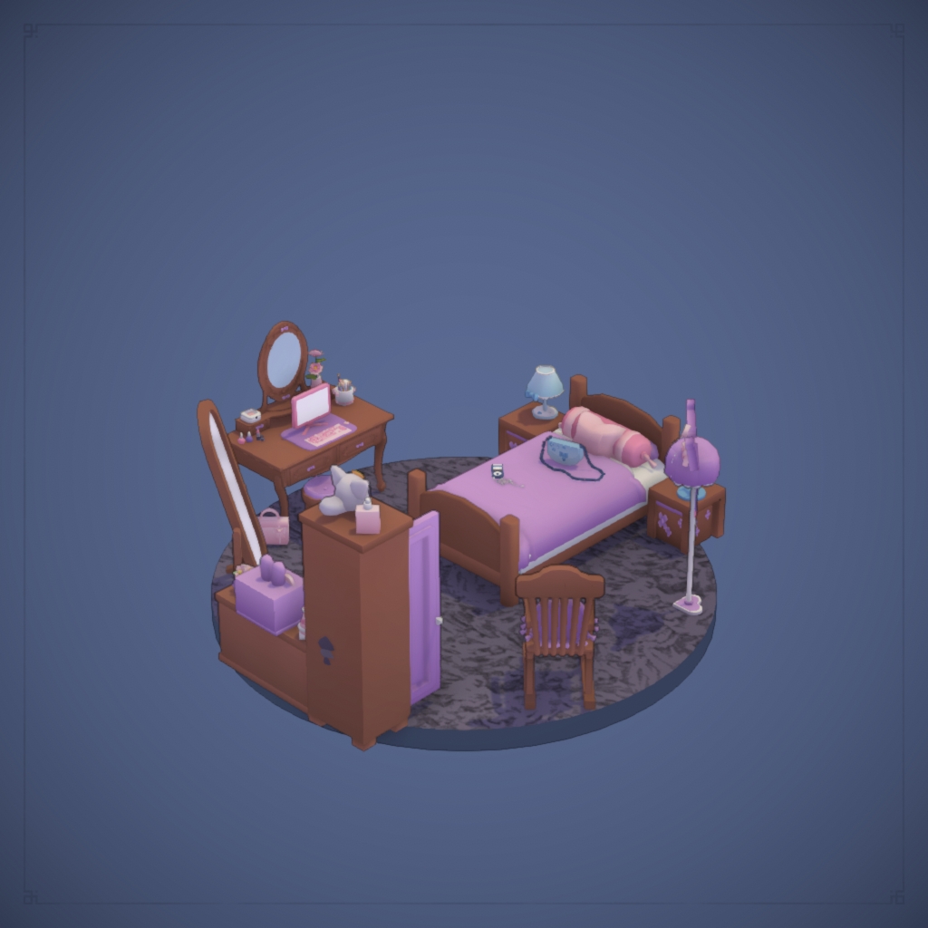 Purple Bedroom