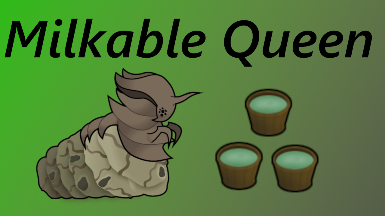 Milkable Insectoid Hive Queen