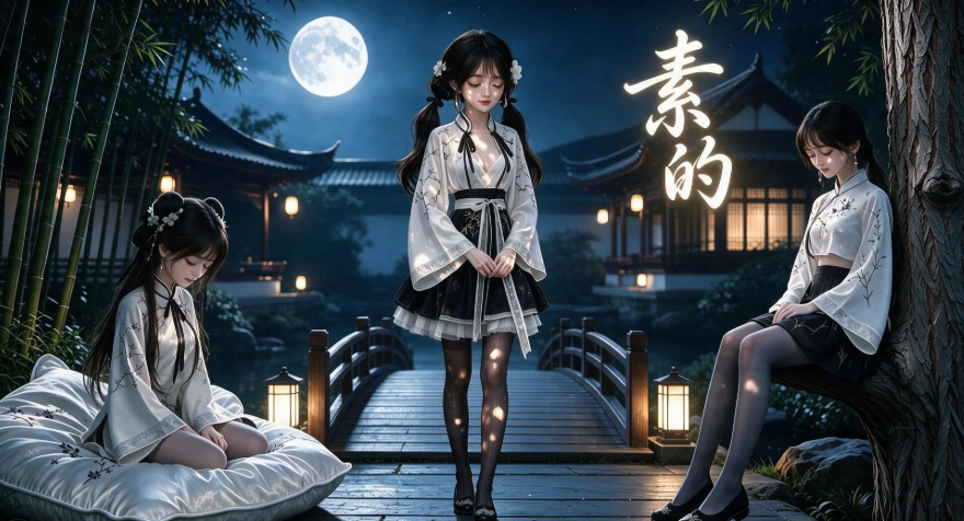 【素的】三小只 preview