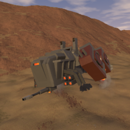 Cyborg Gunship preview