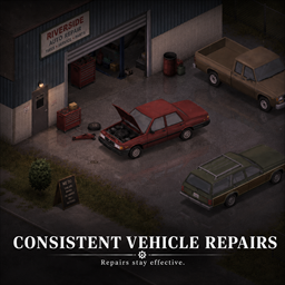 Consistent Vehicle Repairs – Project Zomboid Mod