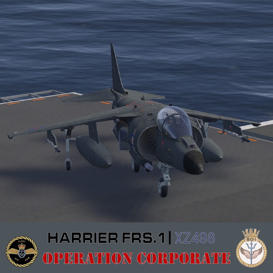Harrier FRS.1 | XZ498 FKW 82’