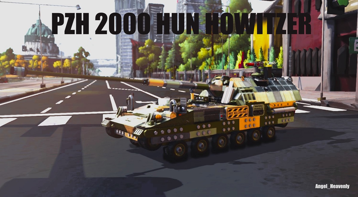 PANZERHAUBITZE 2000 HUN  SELF-PROPELLED HOWITZER | NO MODS |